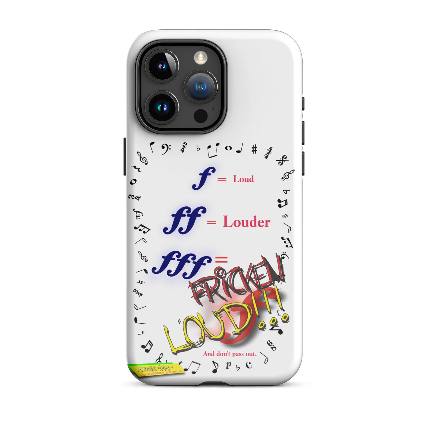 Triple Forte (FFF)-FRICKEN LOUD | Tough Case for Apple iPhone®