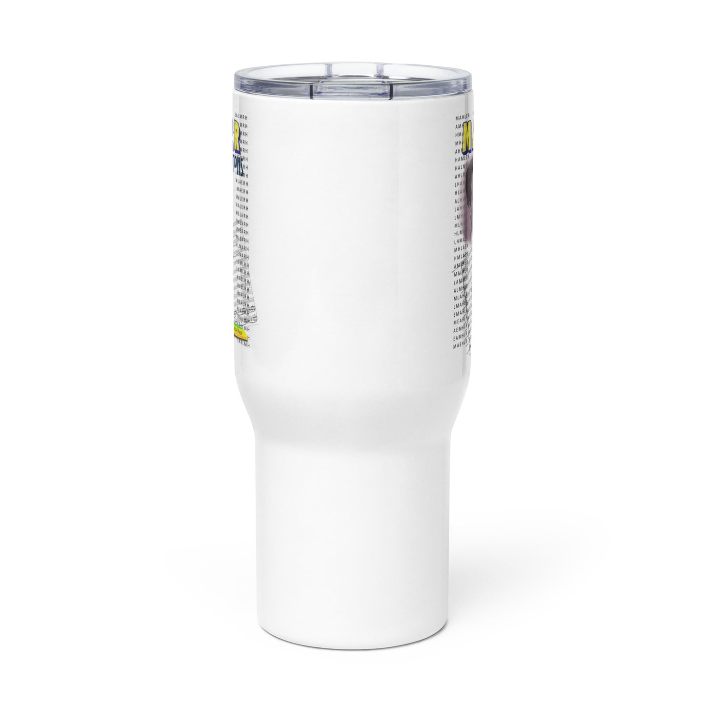 MAHLER VARIATIONS | Travel Mug with Handle, 25oz