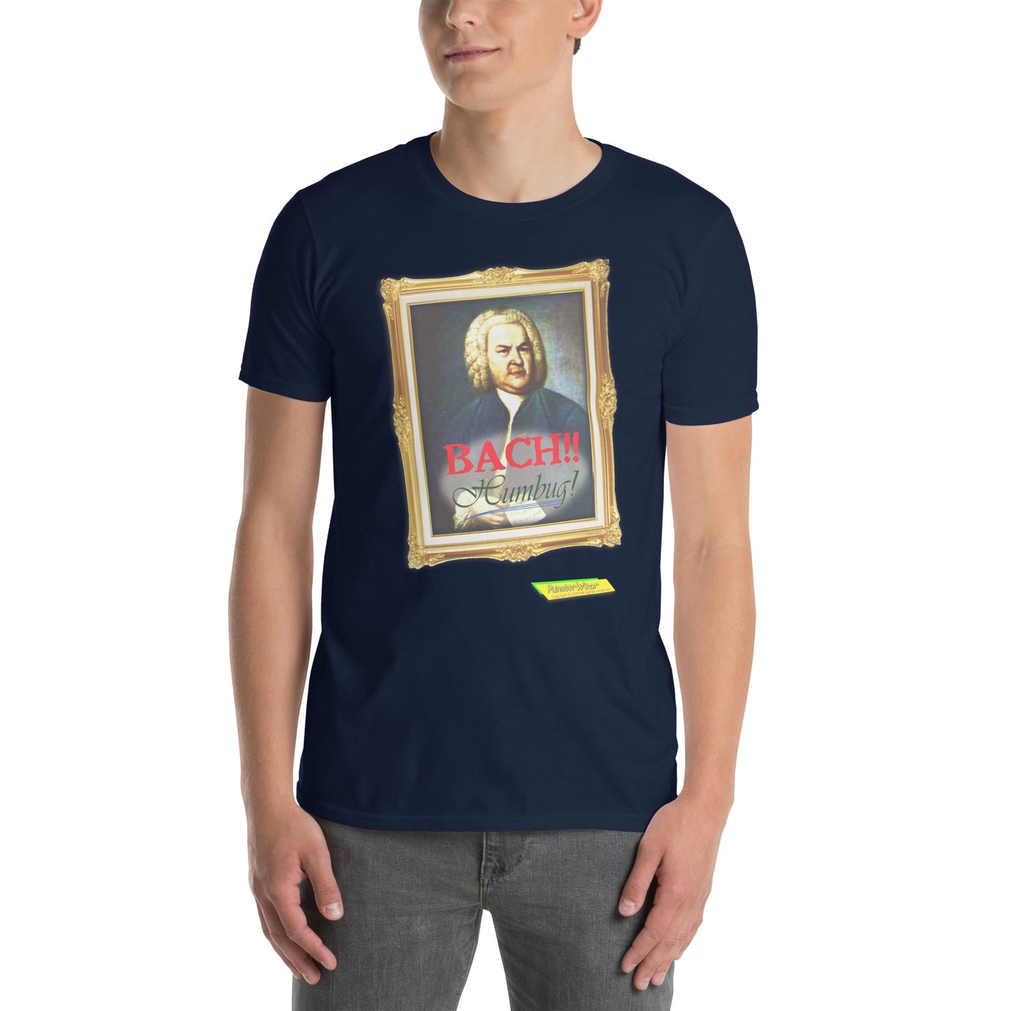 BACH! Humbug!! | Unisex Basic Softstyle Short-Sleeve Crew Neck T-Shirt