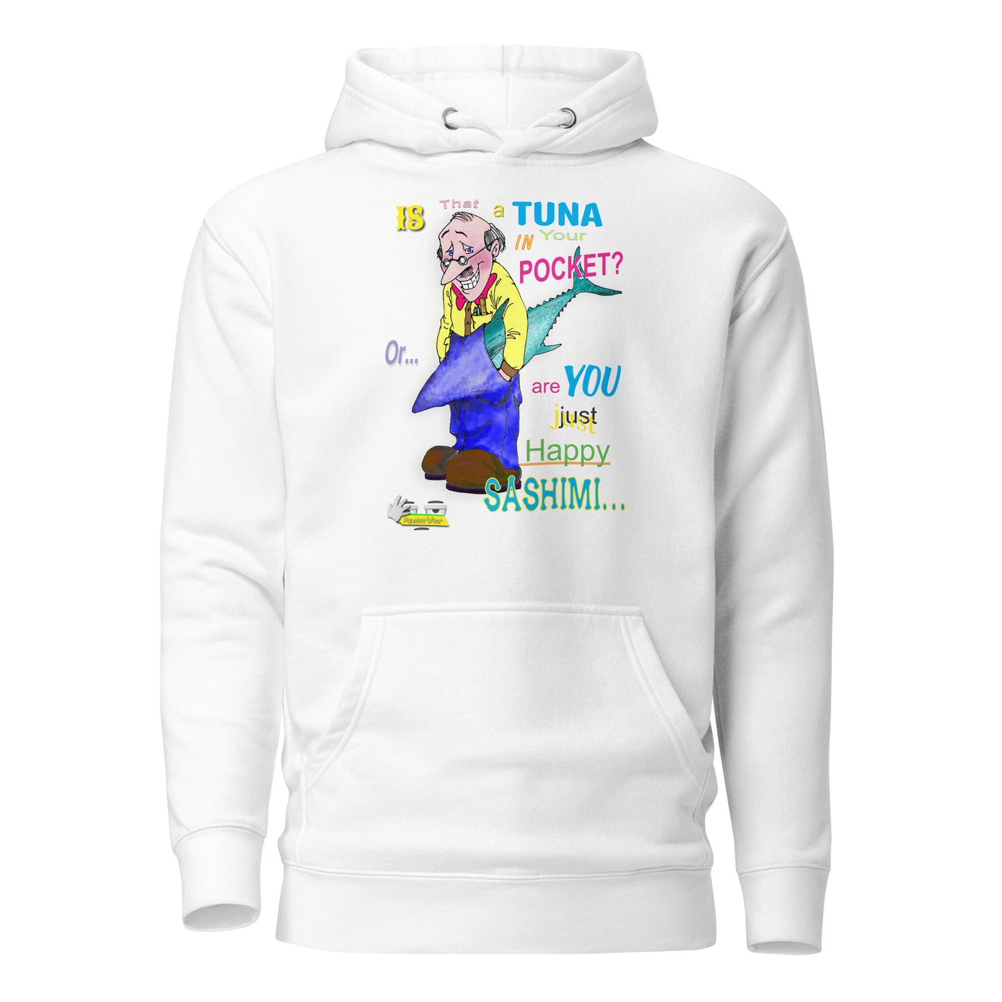HAPPY SASHIMI | Unisex Premium Pullover Hoodie