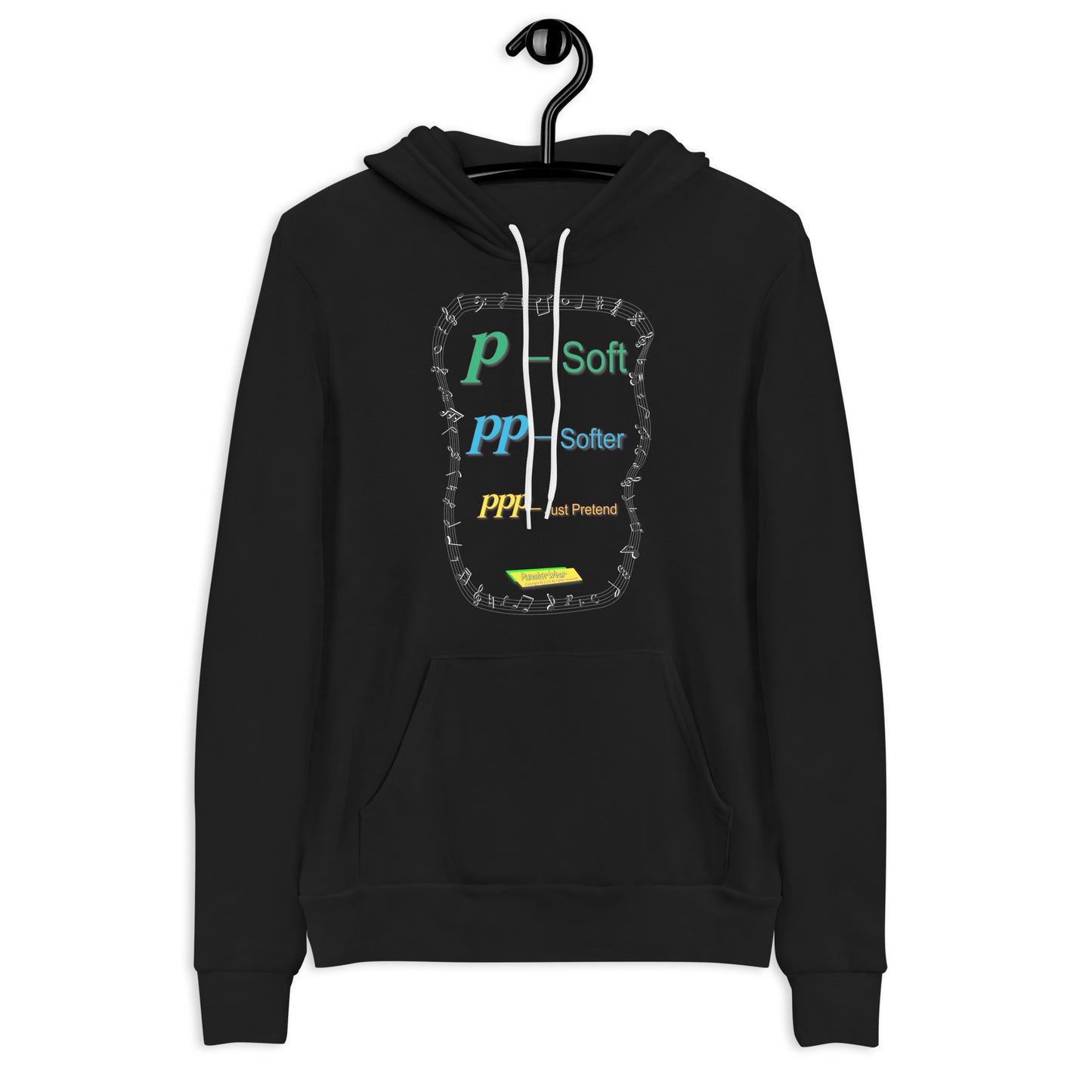 Triple Pianissimo (PPP)-JUST PRETEND | Unisex Midweight Fleece Pullover Hoodie