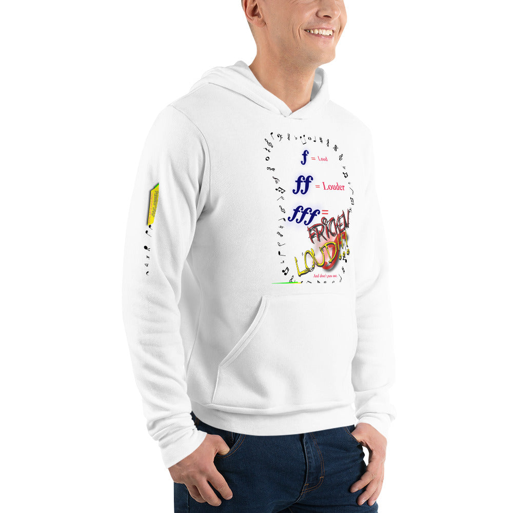 Triple Forte (FFF)-FRICKEN LOUD | Unisex Midweight Fleece Pullover Hoodie