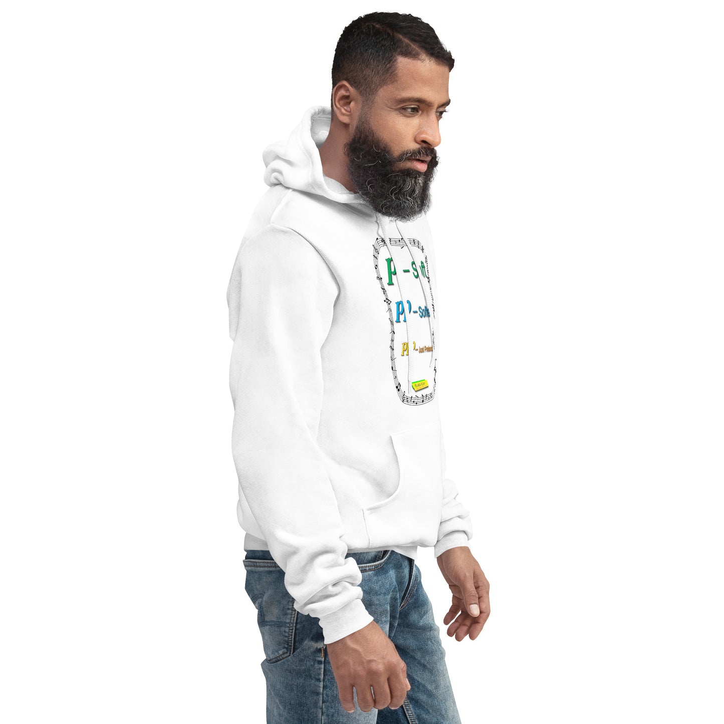 Triple Pianissimo (PPP)-JUST PRETEND | Unisex Midweight Fleece Pullover Hoodie
