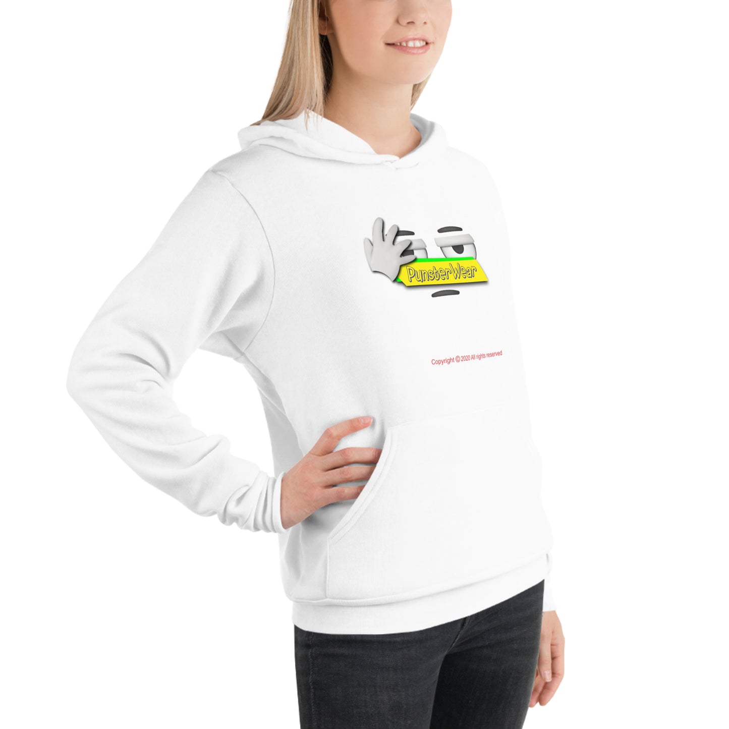 PunsterWear Logo | Unisex Midweight Fleece Pullover Hoodie