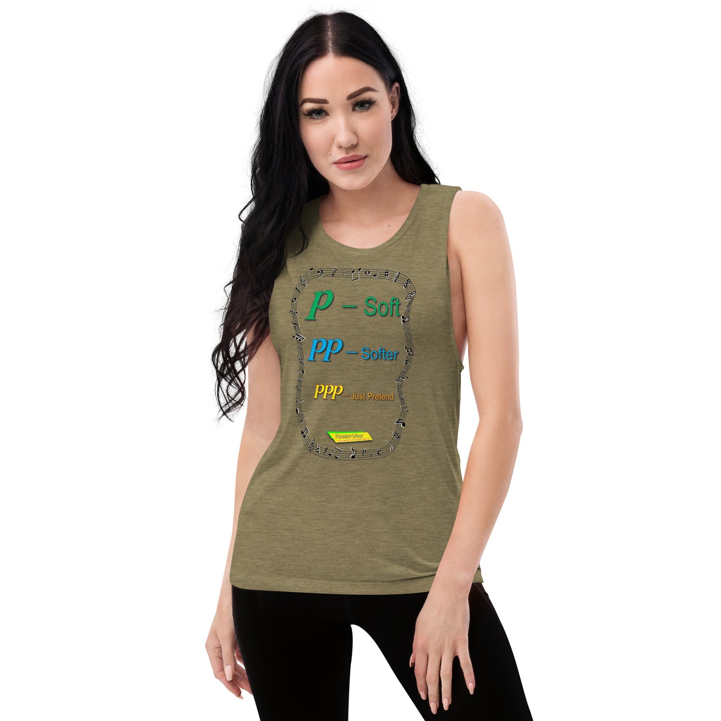 Triple Pianissimo (PPP)-JUST PRETEND | Women's Muscle Tank Top