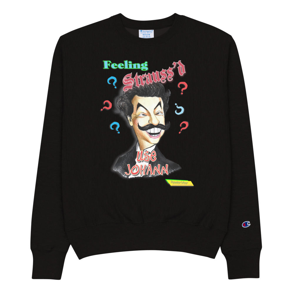 FEELING STRAUSS'D | Men's Champion Crew Neck Sweatshirt