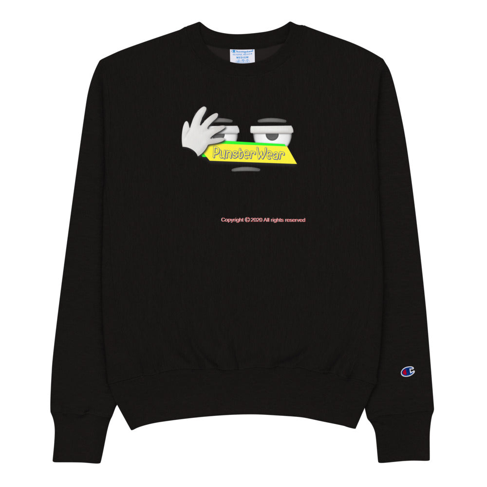 PunsterWear Logo | Men's Champion Crew Neck Sweatshirt