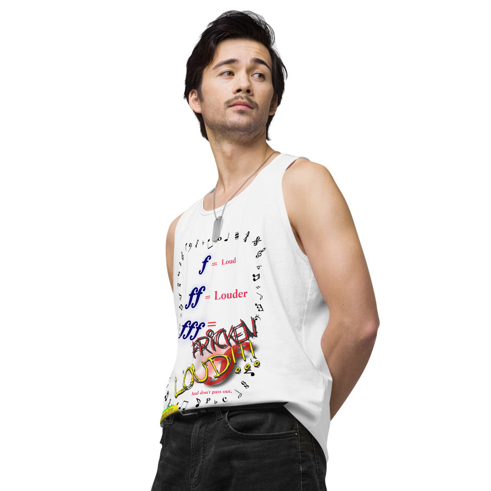 Triple Forte (FFF) – FRICKEN LOUD | Men's Premium Tank Top