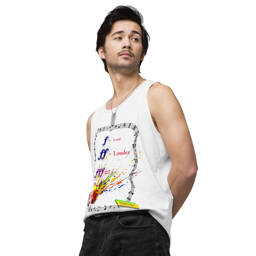 Triple Forte (FFF) – SPLAT | Men's Premium Tank Top