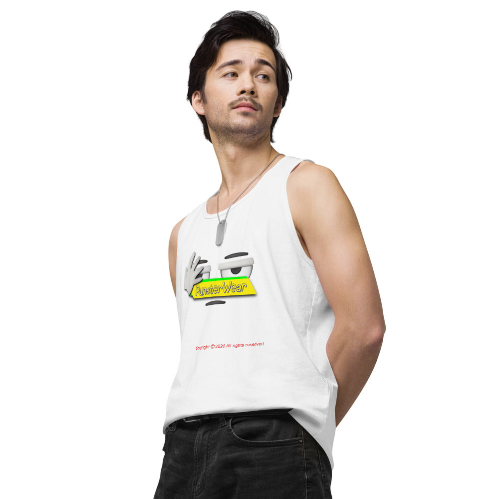 PunsterWear Logo | Men's Premium Tank Top
