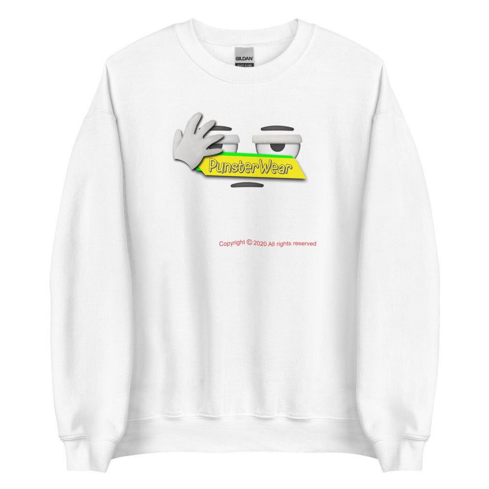 PunsterWear Logo | Unisex Crew Neck Sweatshirt