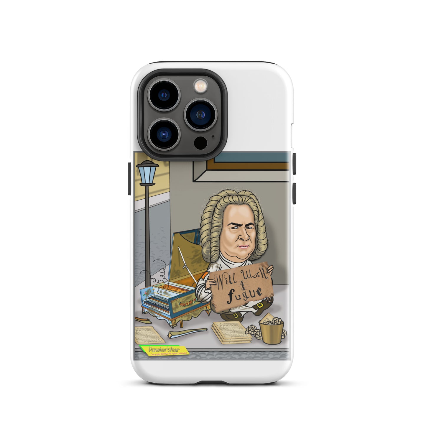WILL WORK FOR FUGUE  |  Tough Case for Apple iPhone®
