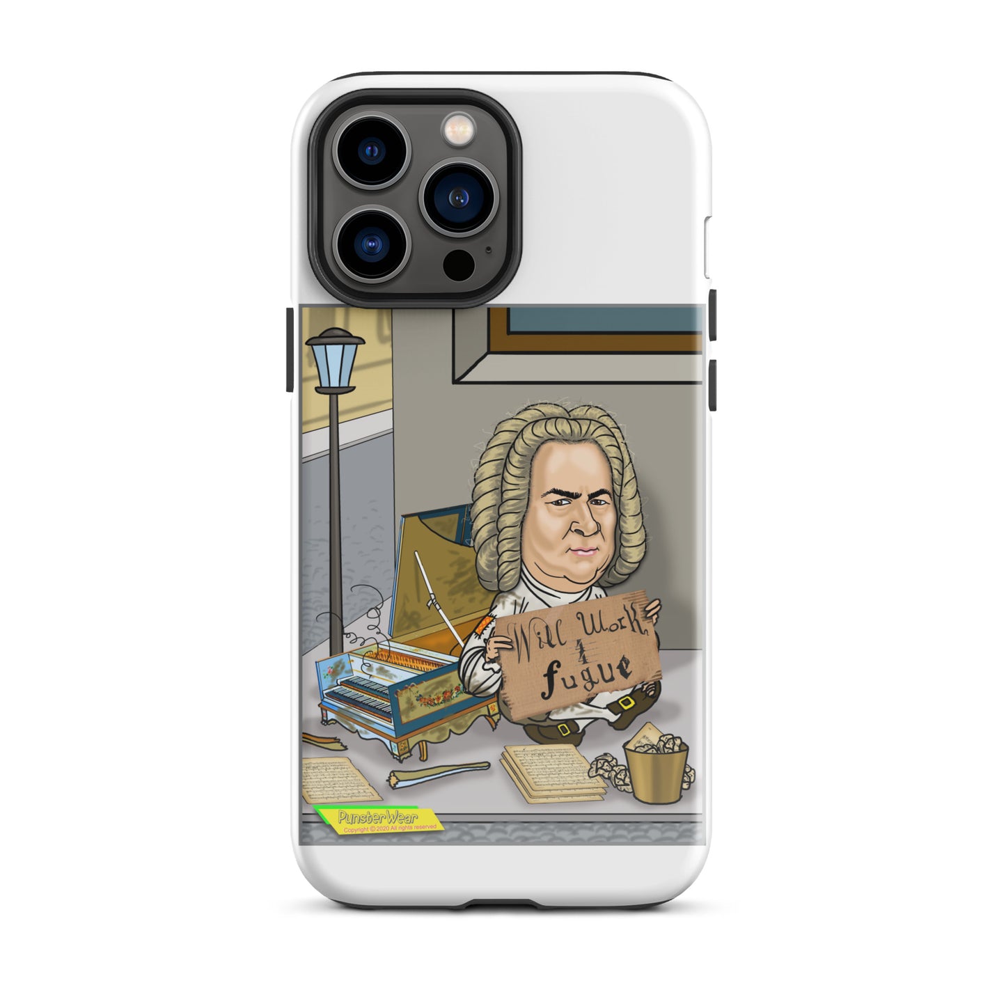 WILL WORK FOR FUGUE  |  Tough Case for Apple iPhone®