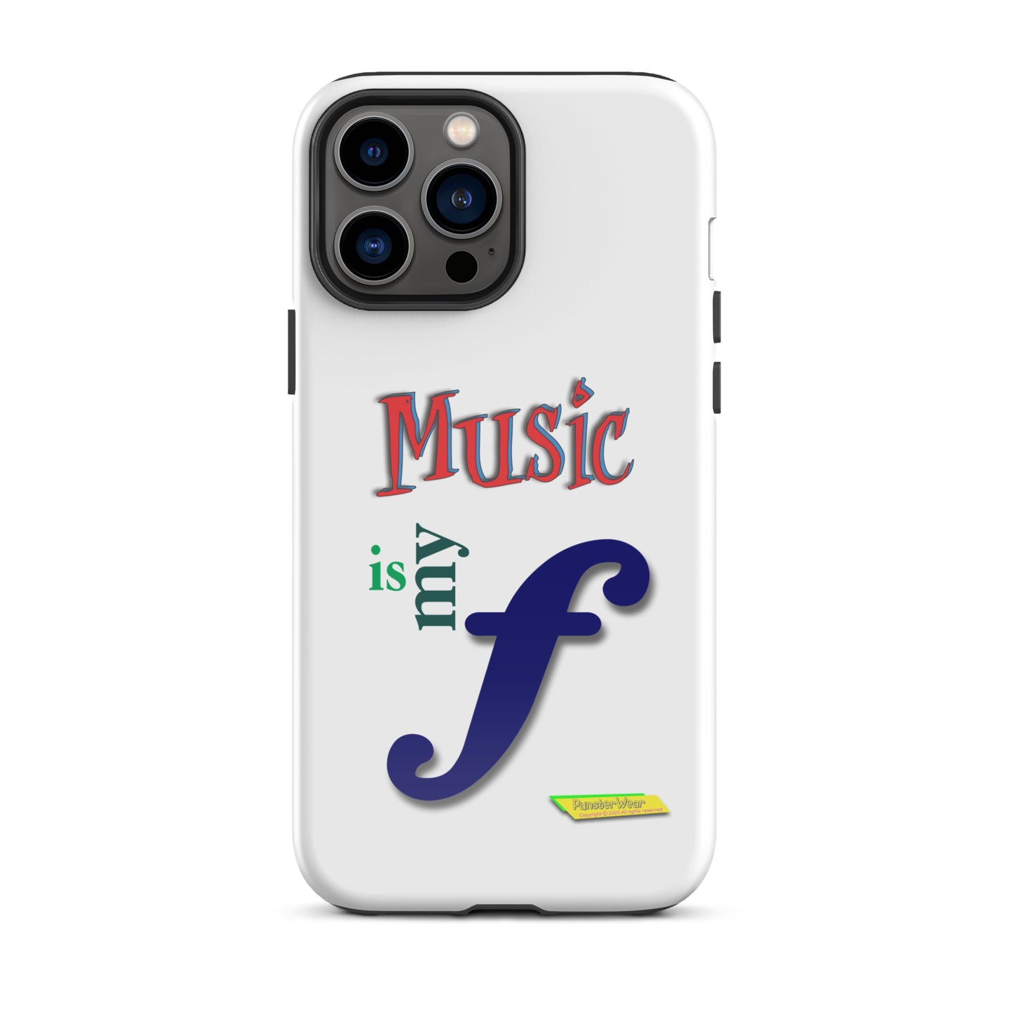 MUSIC IS MY F (FORTE)  |  Tough Case for Apple iPhone®
