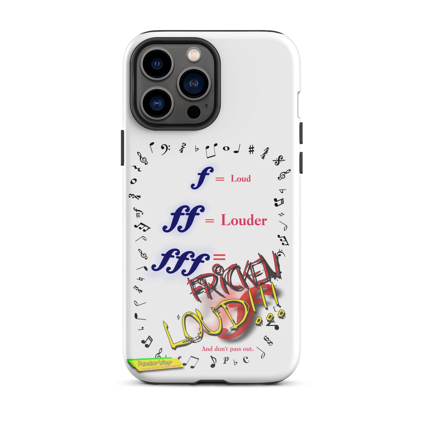 Triple Forte (FFF)-FRICKEN LOUD  |  Tough Case for Apple iPhone®