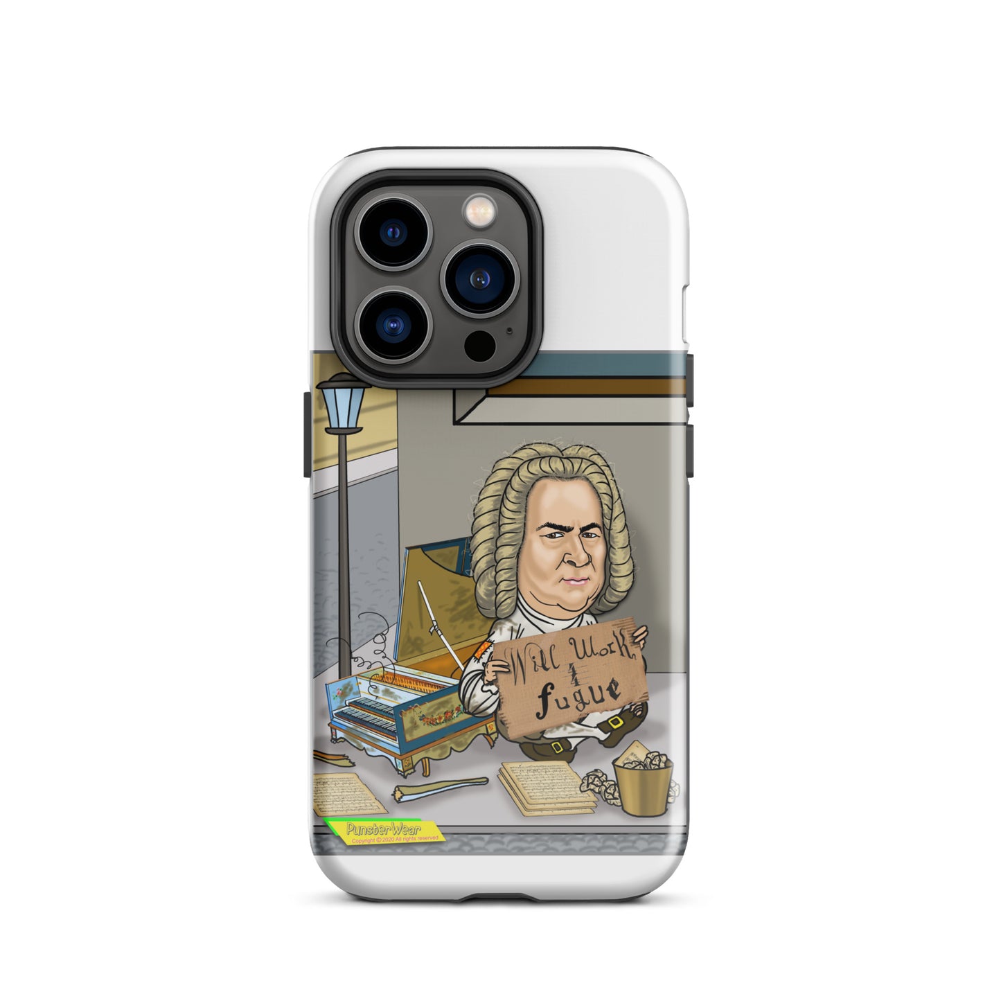 WILL WORK FOR FUGUE  |  Tough Case for Apple iPhone®