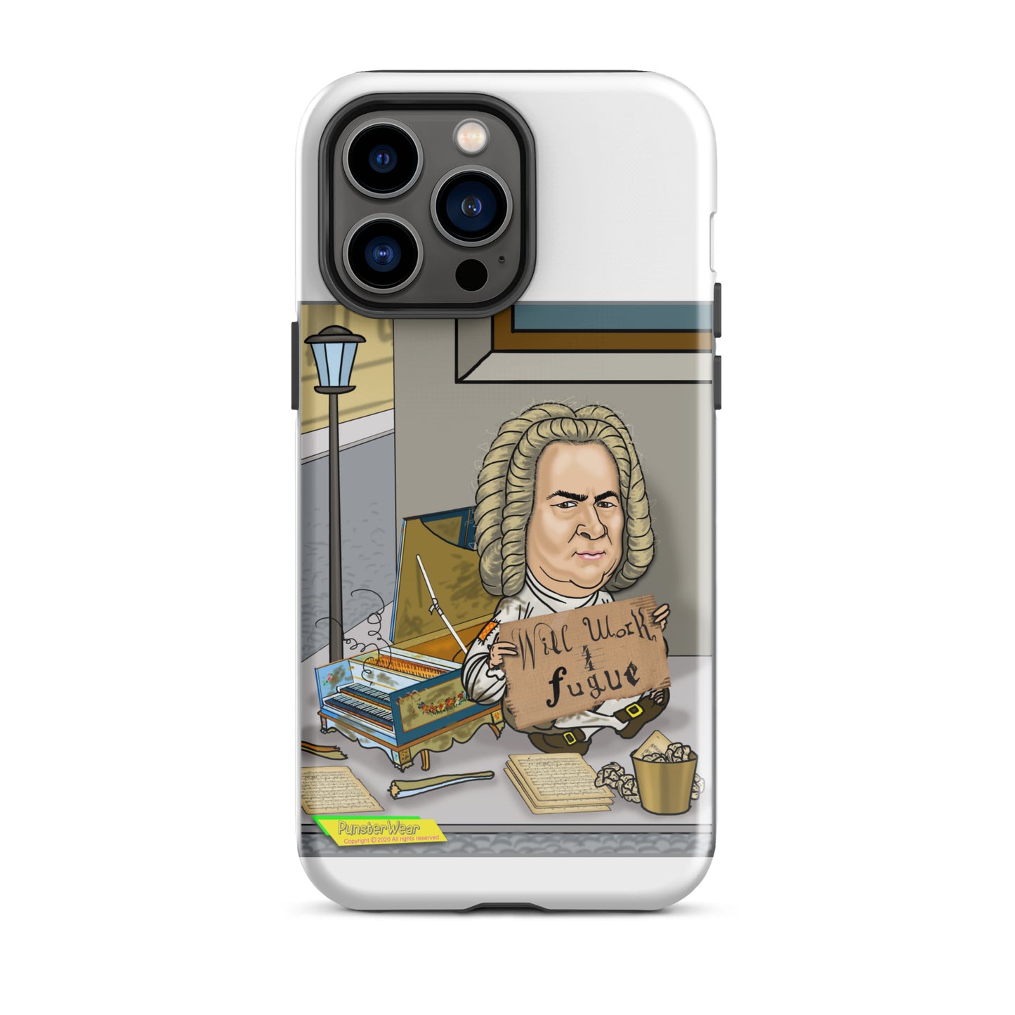 WILL WORK FOR FUGUE  |  Tough Case for Apple iPhone®