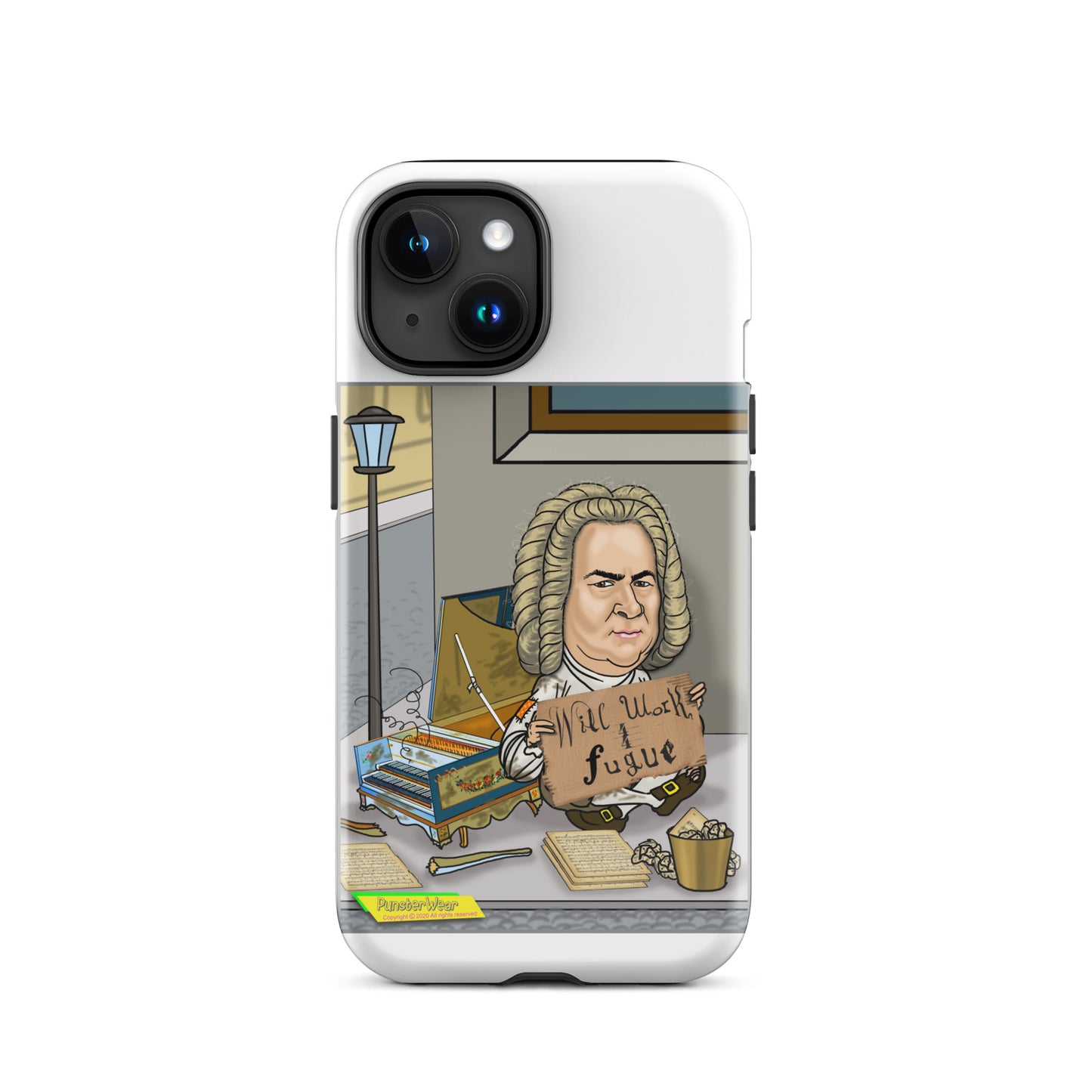 WILL WORK FOR FUGUE  |  Tough Case for Apple iPhone®