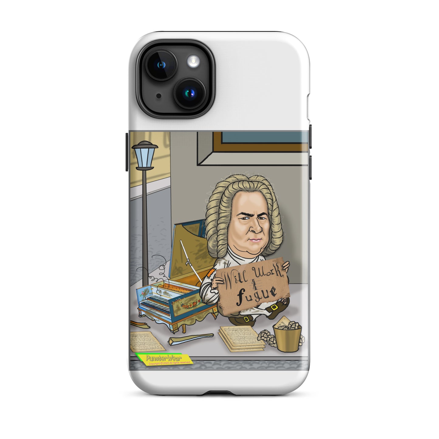 WILL WORK FOR FUGUE  |  Tough Case for Apple iPhone®