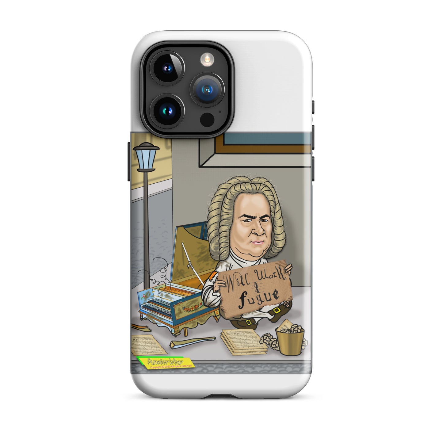 WILL WORK FOR FUGUE  |  Tough Case for Apple iPhone®