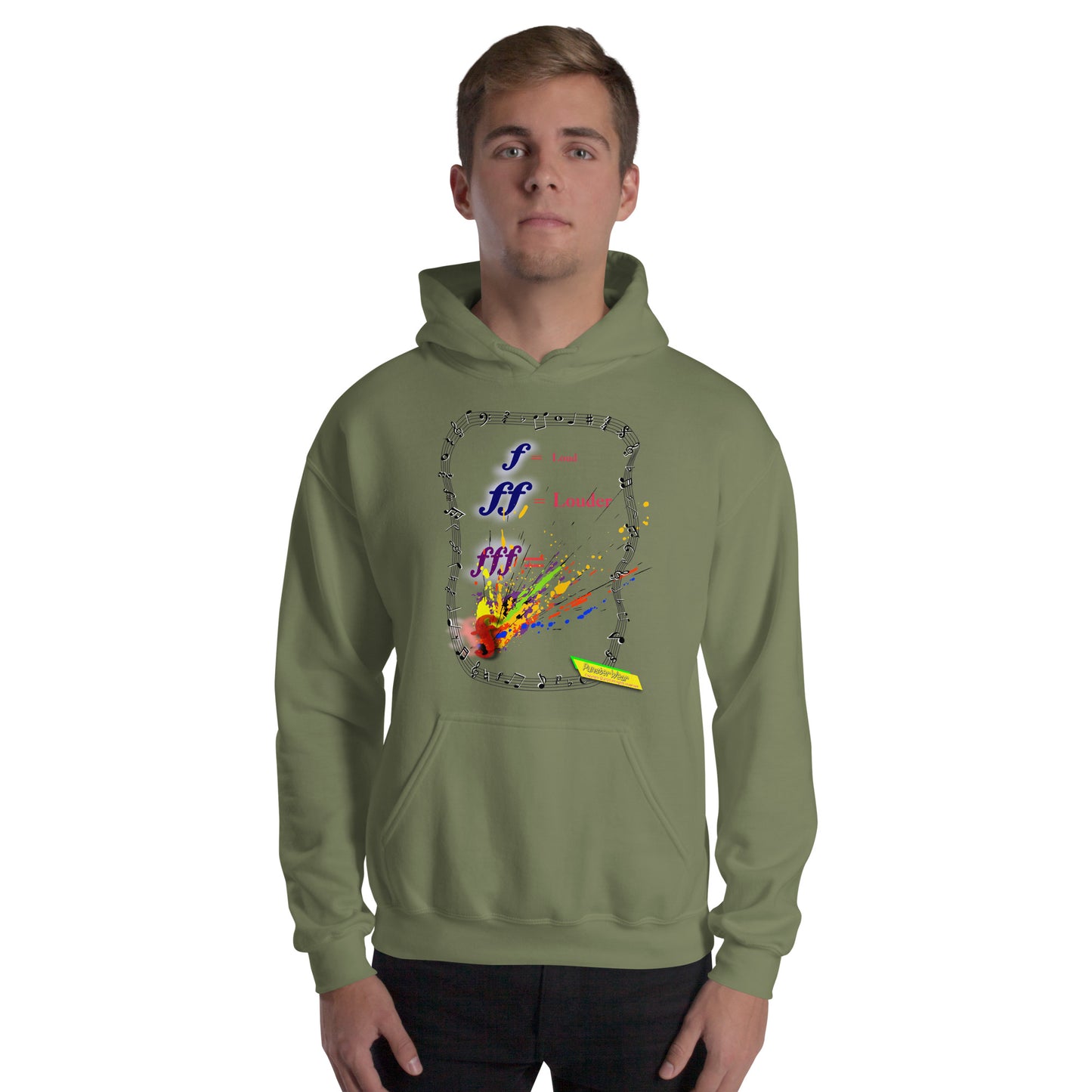 Triple Forte (FFF)-SPLAT  |  Unisex Heavy Blend Pullover Hoodie