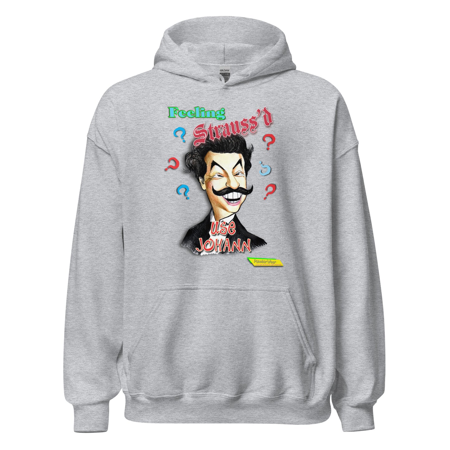FEELING STRAUSS'D  |  Unisex Heavy Blend Pullover Hoodie