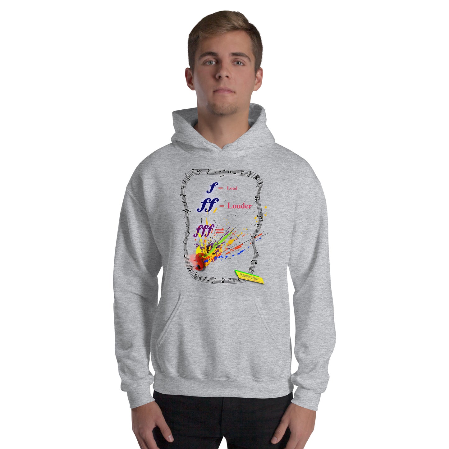Triple Forte (FFF)-SPLAT  |  Unisex Heavy Blend Pullover Hoodie