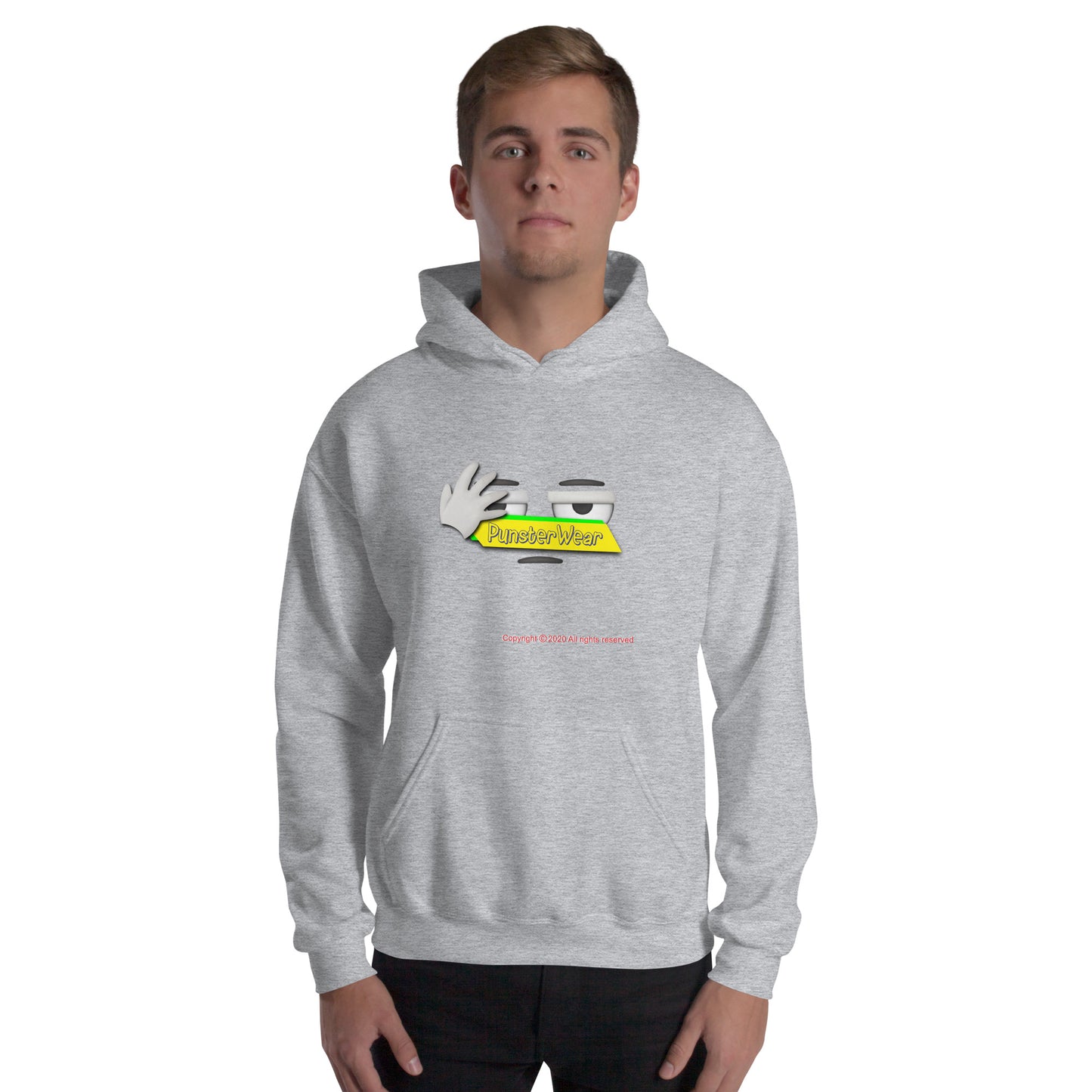 PunsterWear Logo  |  Unisex Heavy Blend Pullover Hoodie