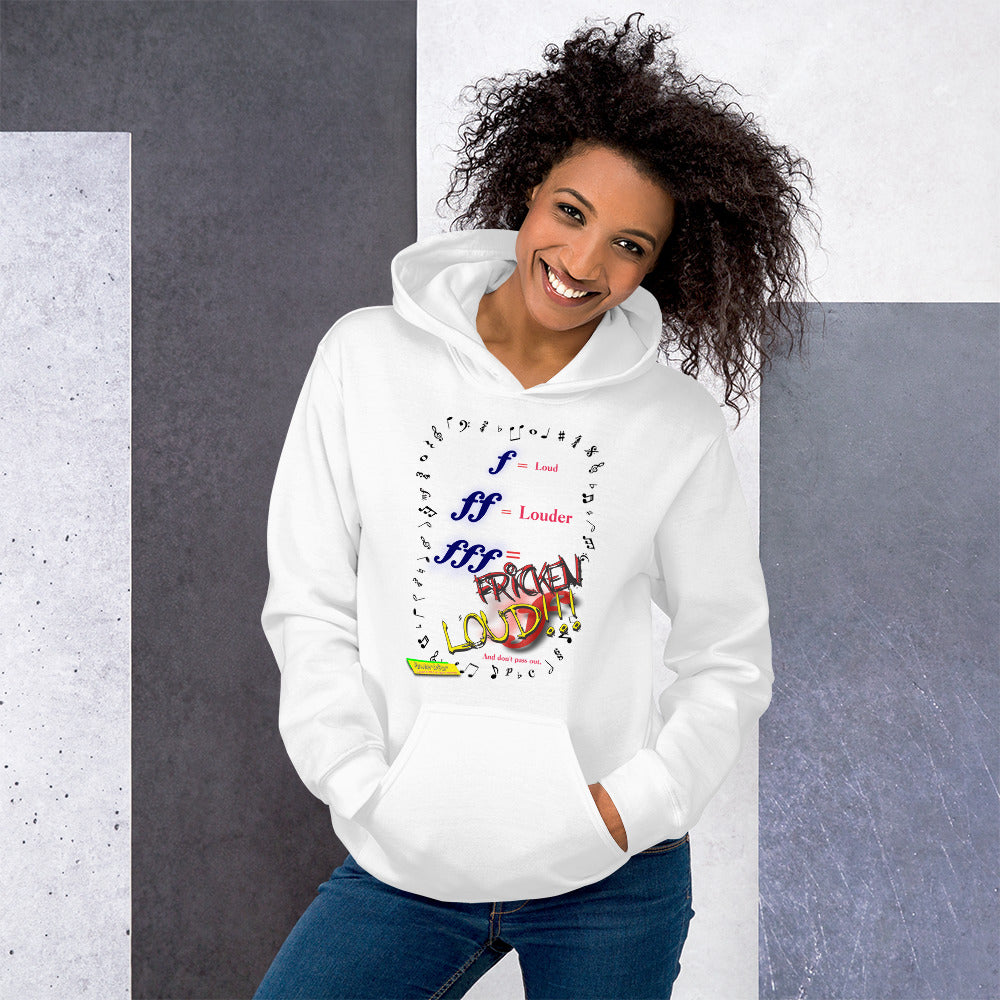 Triple Forte (FFF)-FRICKEN LOUD  |  Unisex Heavy Blend Pullover Hoodie