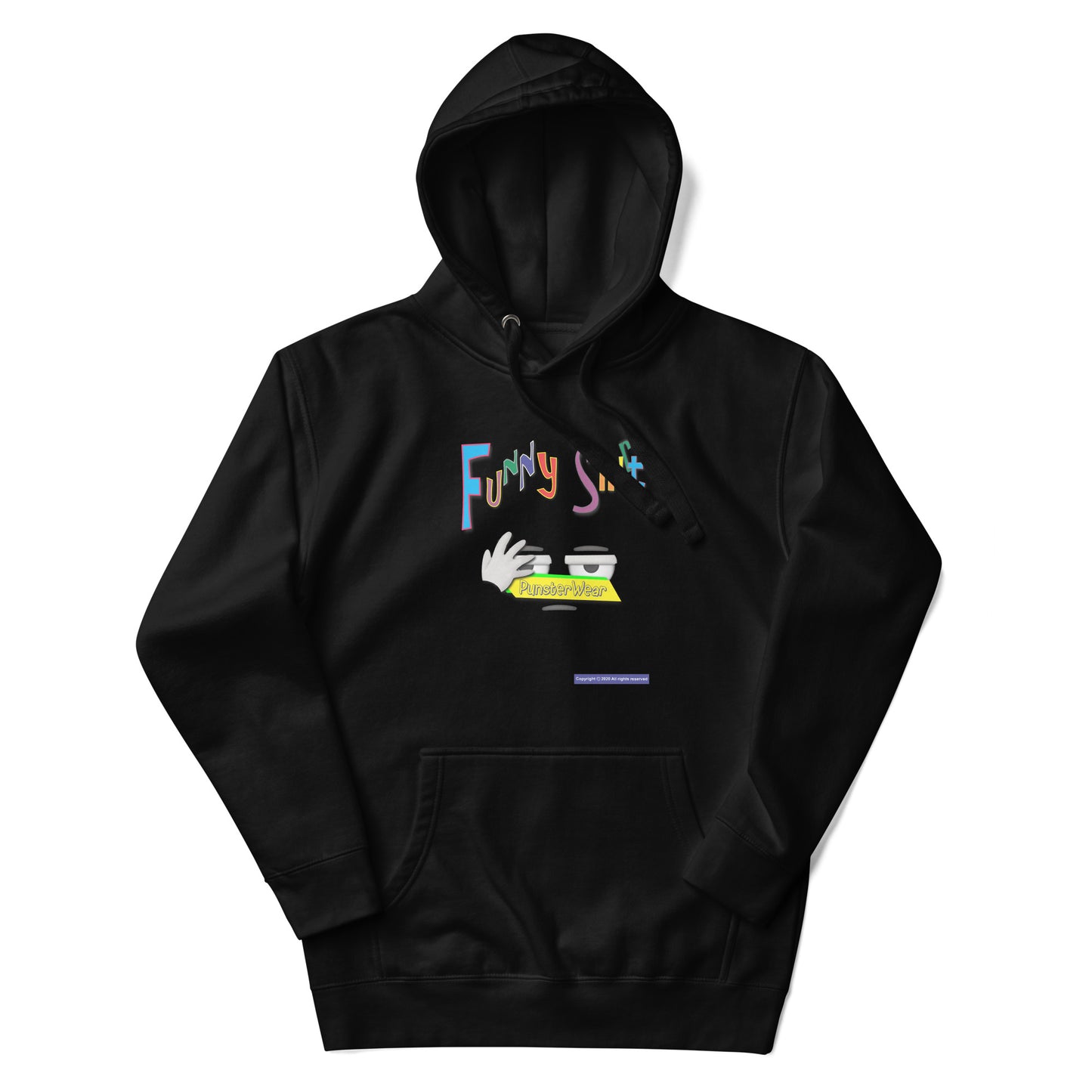 PunsterWear Funny Shi(r)t Logo (Bottom)  |  Unisex Premium Pullover Hoodie