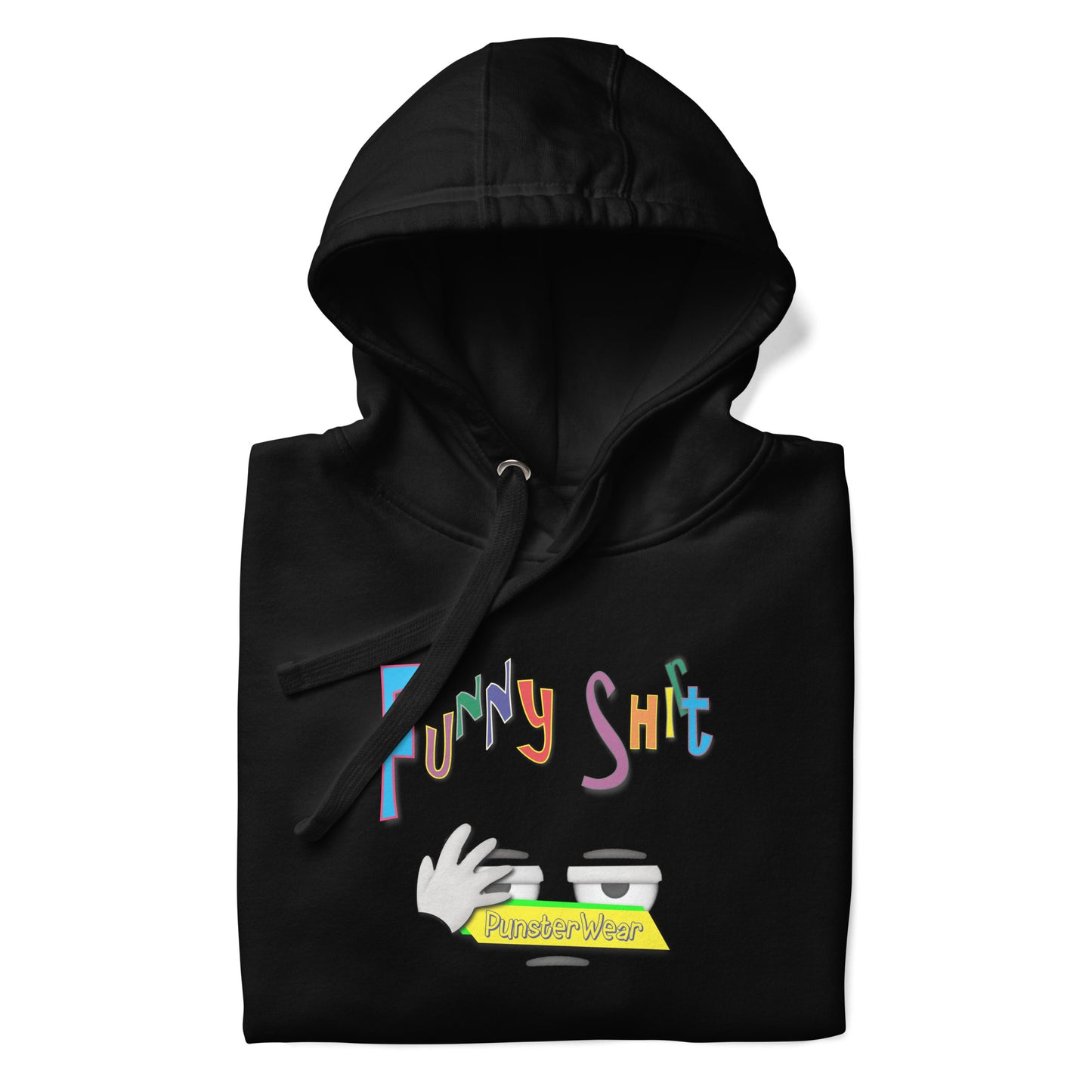 PunsterWear Funny Shi(r)t Logo (Bottom)  |  Unisex Premium Pullover Hoodie