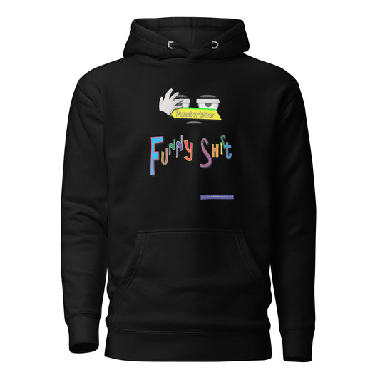 PunsterWear Funny Shi(r)t Logo (Top)  | Unisex Premium Pullover Hoodie