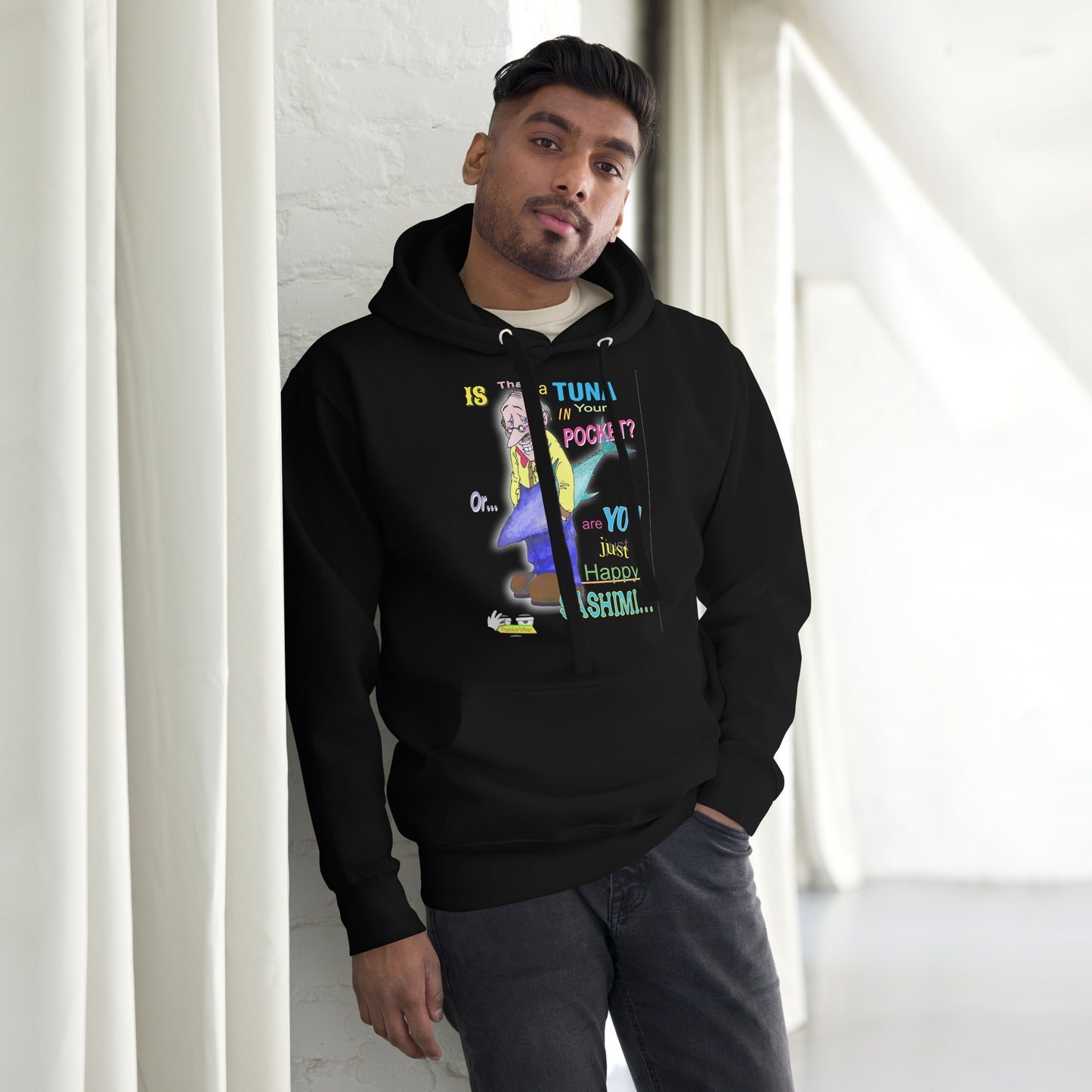 HAPPY SASHIMI  |  Unisex Premium Pullover Hoodie