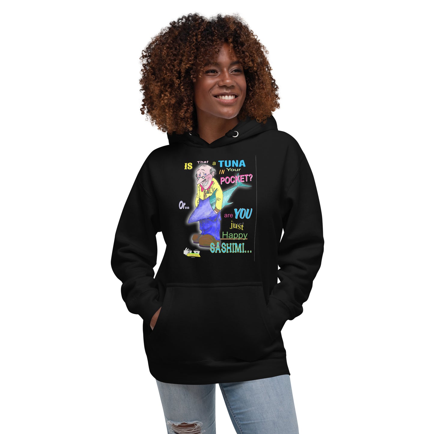 HAPPY SASHIMI  |  Unisex Premium Pullover Hoodie
