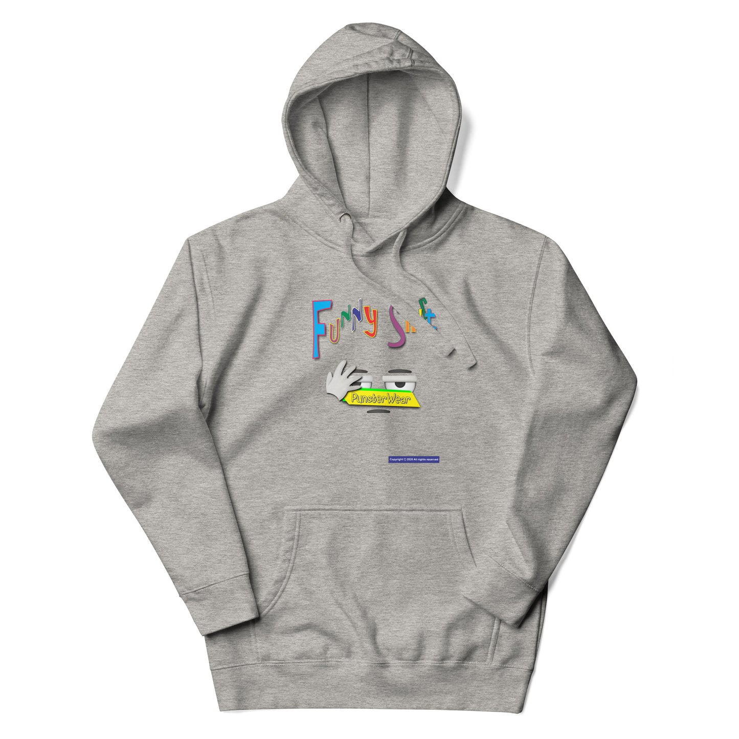 PunsterWear Funny Shi(r)t Logo (Bottom)  |  Unisex Premium Pullover Hoodie