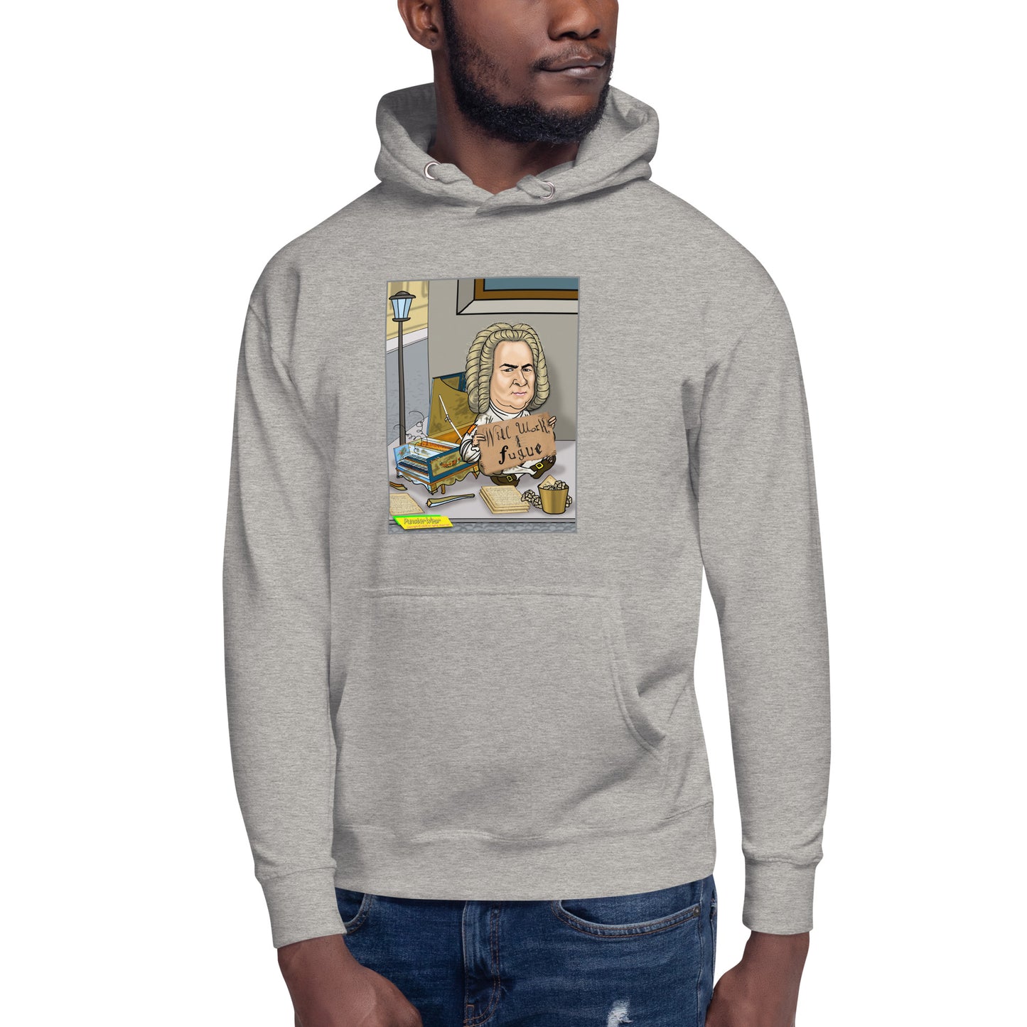 WILL WORK FOR FUGUE | Unisex Premium Pullover Hoodie