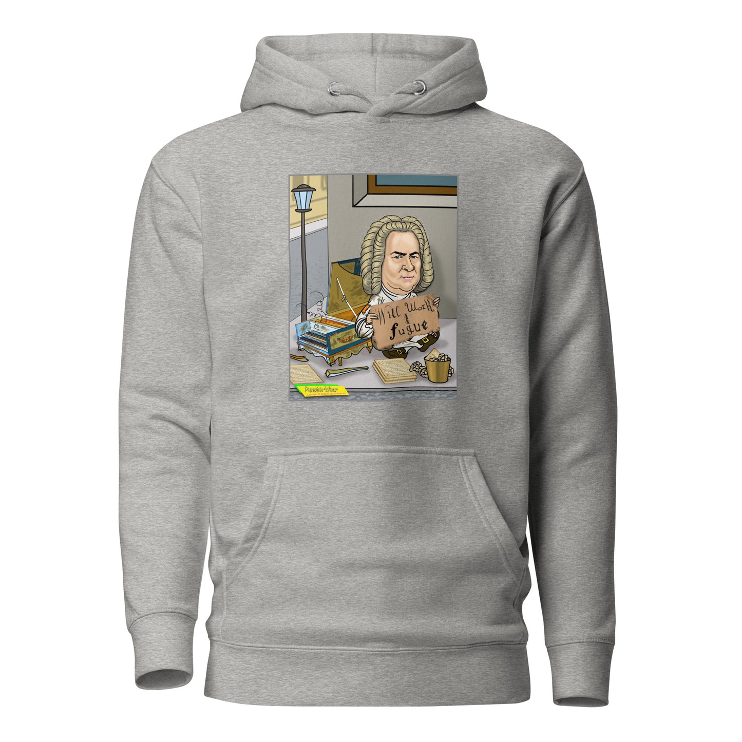 WILL WORK FOR FUGUE | Unisex Premium Pullover Hoodie