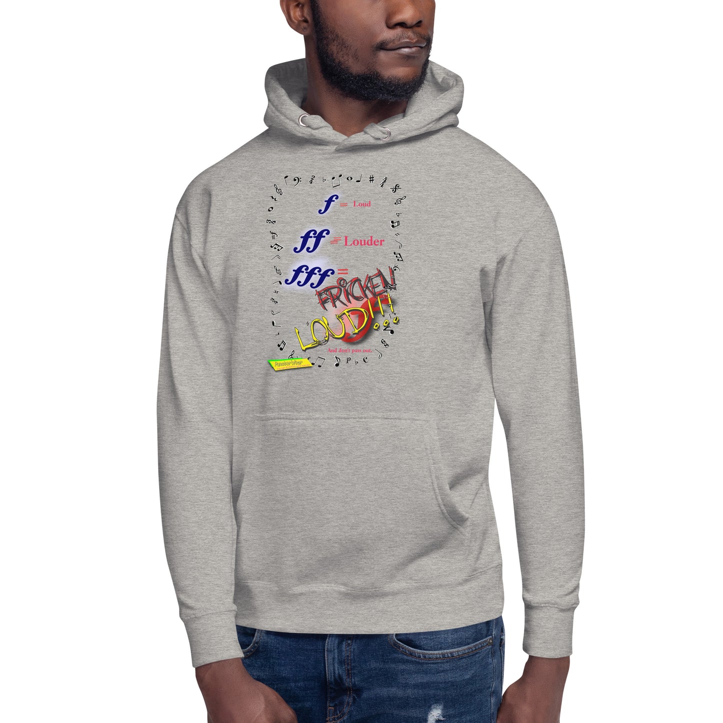 Triple Forte (FFF)-FRICKEN LOUD  | Unisex Premium Pullover Hoodie