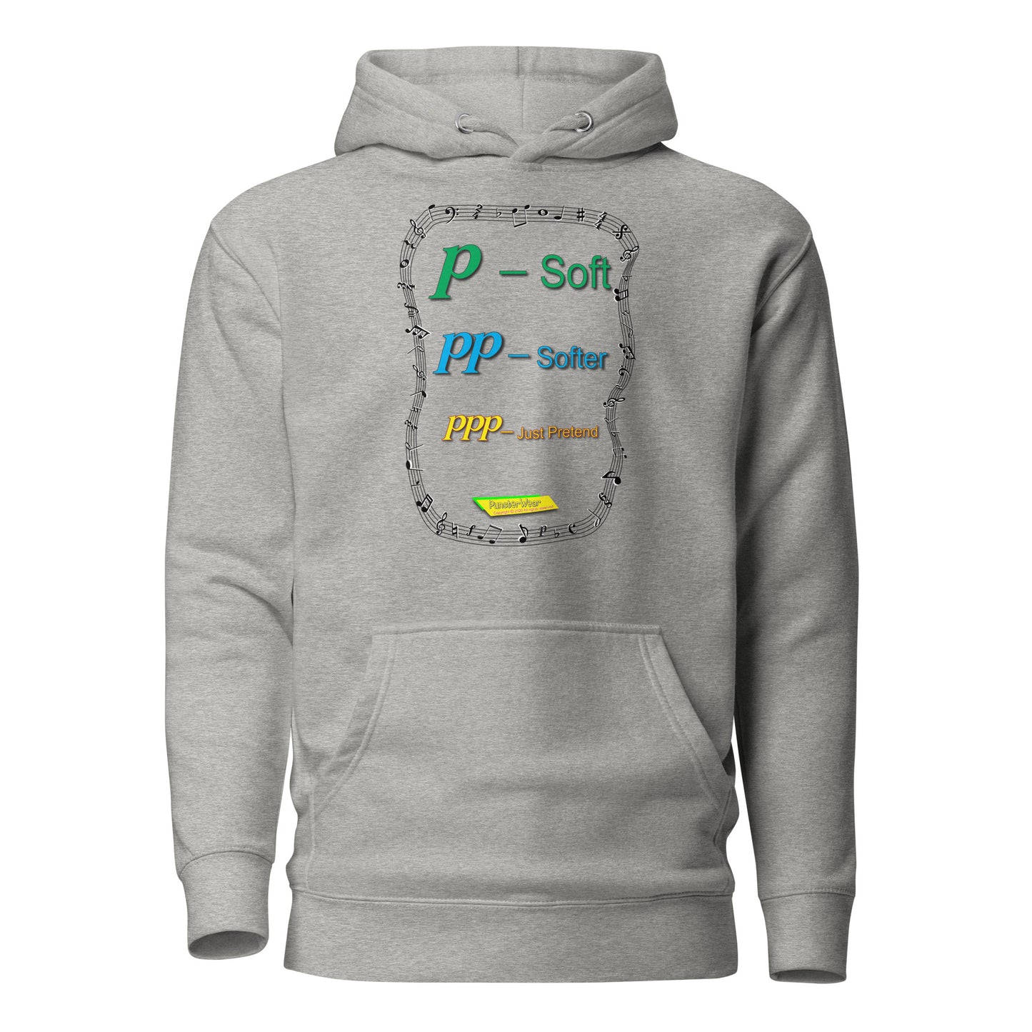 Triple Pianissimo (PPP)-JUST PRETEND  | Unisex Premium Pullover Hoodie