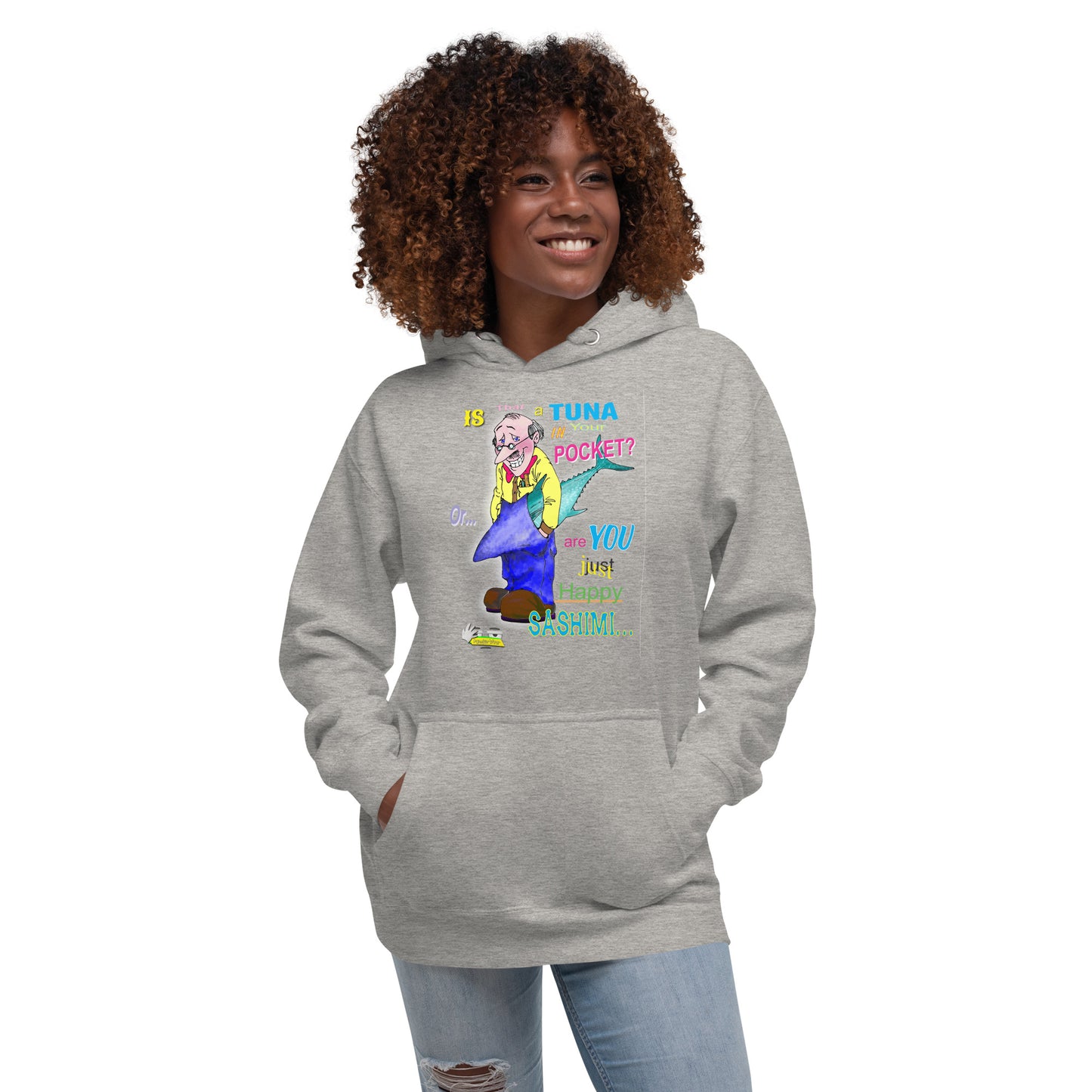 HAPPY SASHIMI  |  Unisex Premium Pullover Hoodie