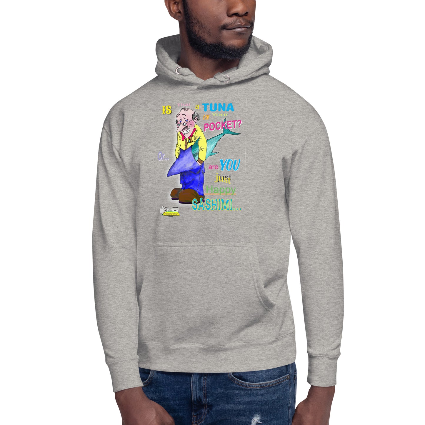 HAPPY SASHIMI  |  Unisex Premium Pullover Hoodie