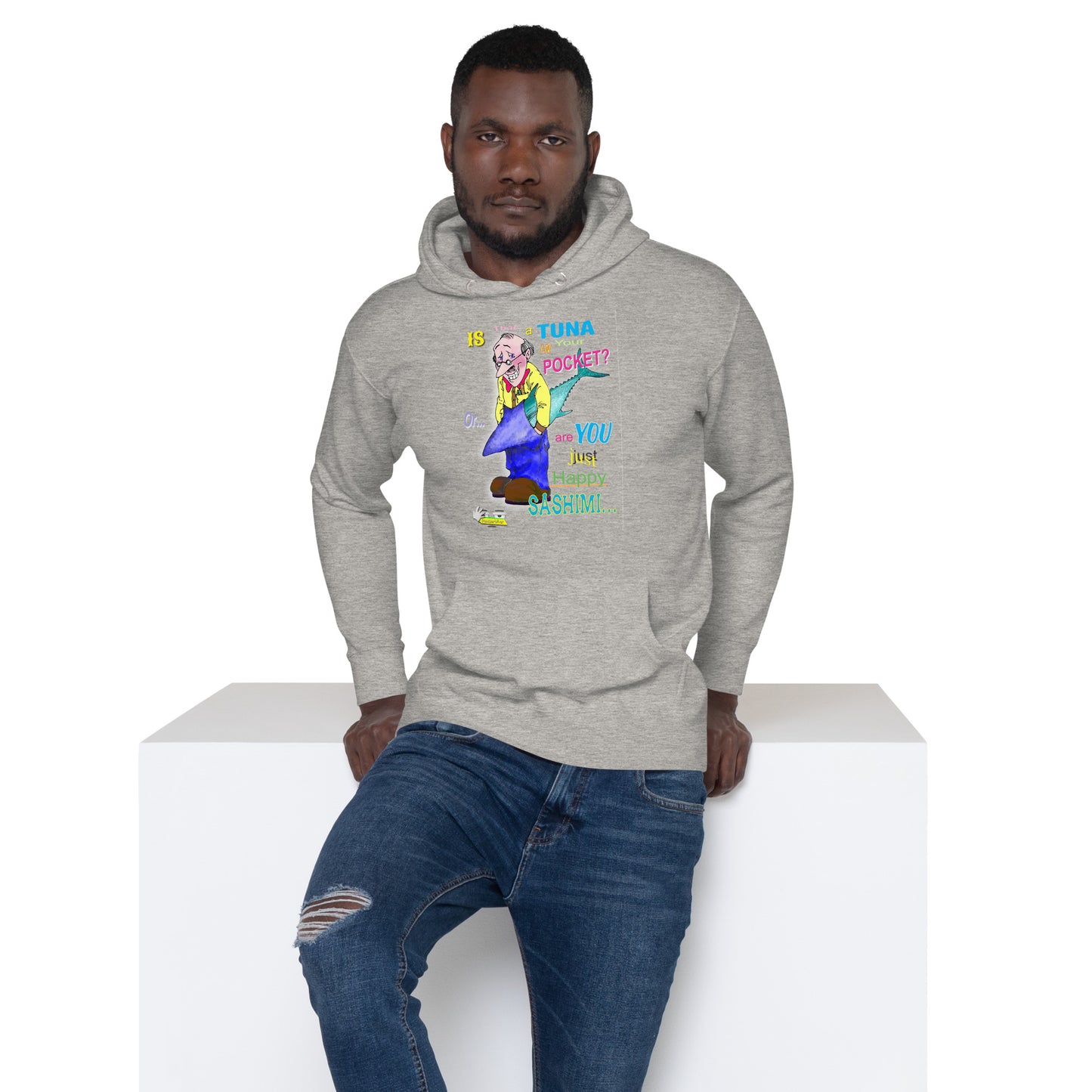 HAPPY SASHIMI  |  Unisex Premium Pullover Hoodie