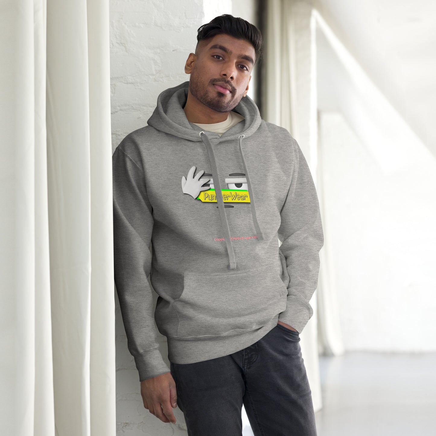 PunsterWear Logo   |  Unisex Premium Pullover Hoodie