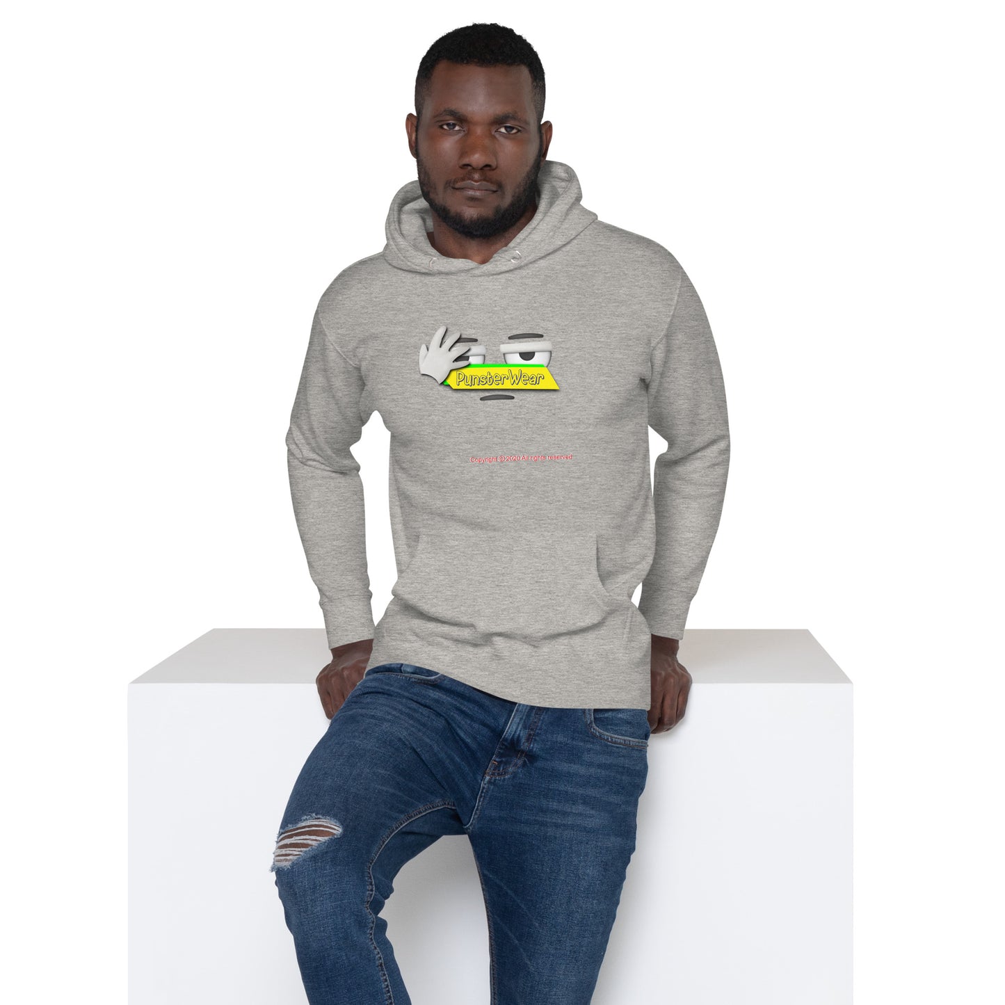 PunsterWear Logo   |  Unisex Premium Pullover Hoodie