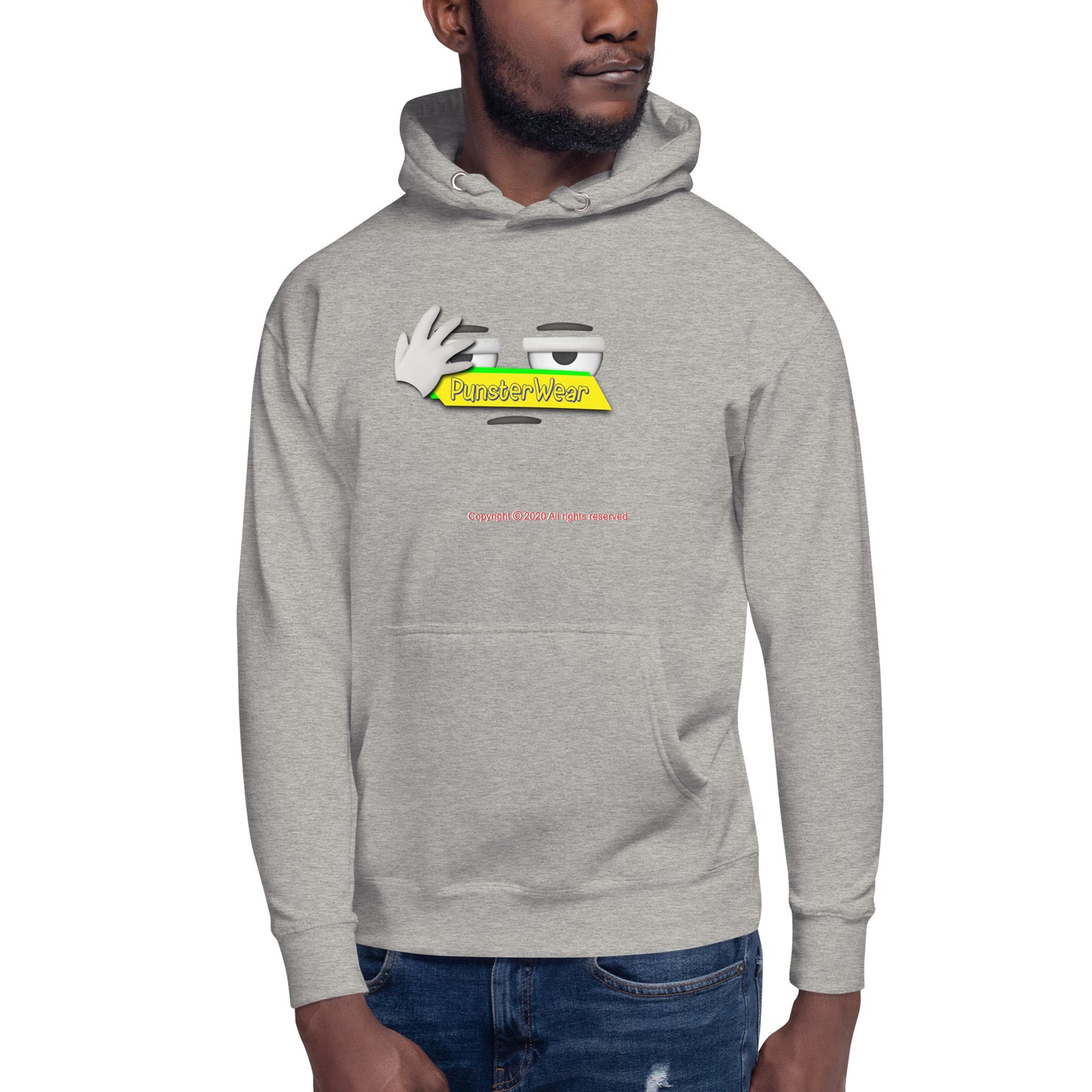 PunsterWear Logo   |  Unisex Premium Pullover Hoodie
