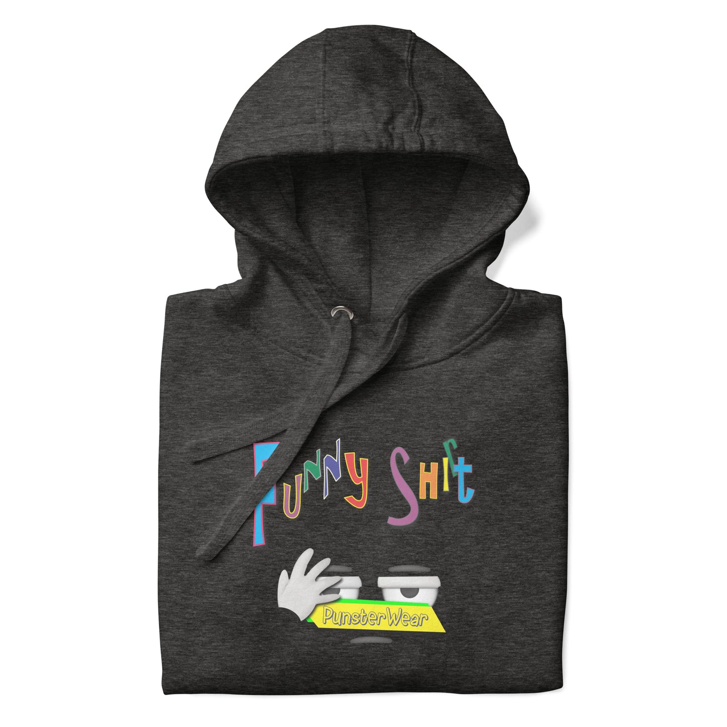 PunsterWear Funny Shi(r)t Logo (Bottom)  |  Unisex Premium Pullover Hoodie
