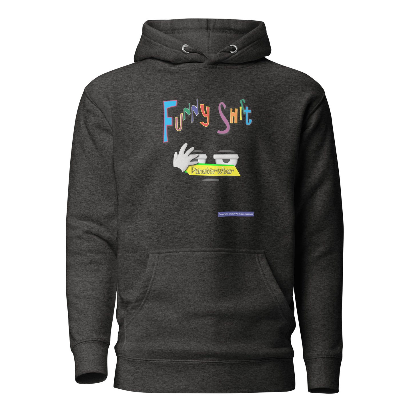 PunsterWear Funny Shi(r)t Logo (Bottom)  |  Unisex Premium Pullover Hoodie