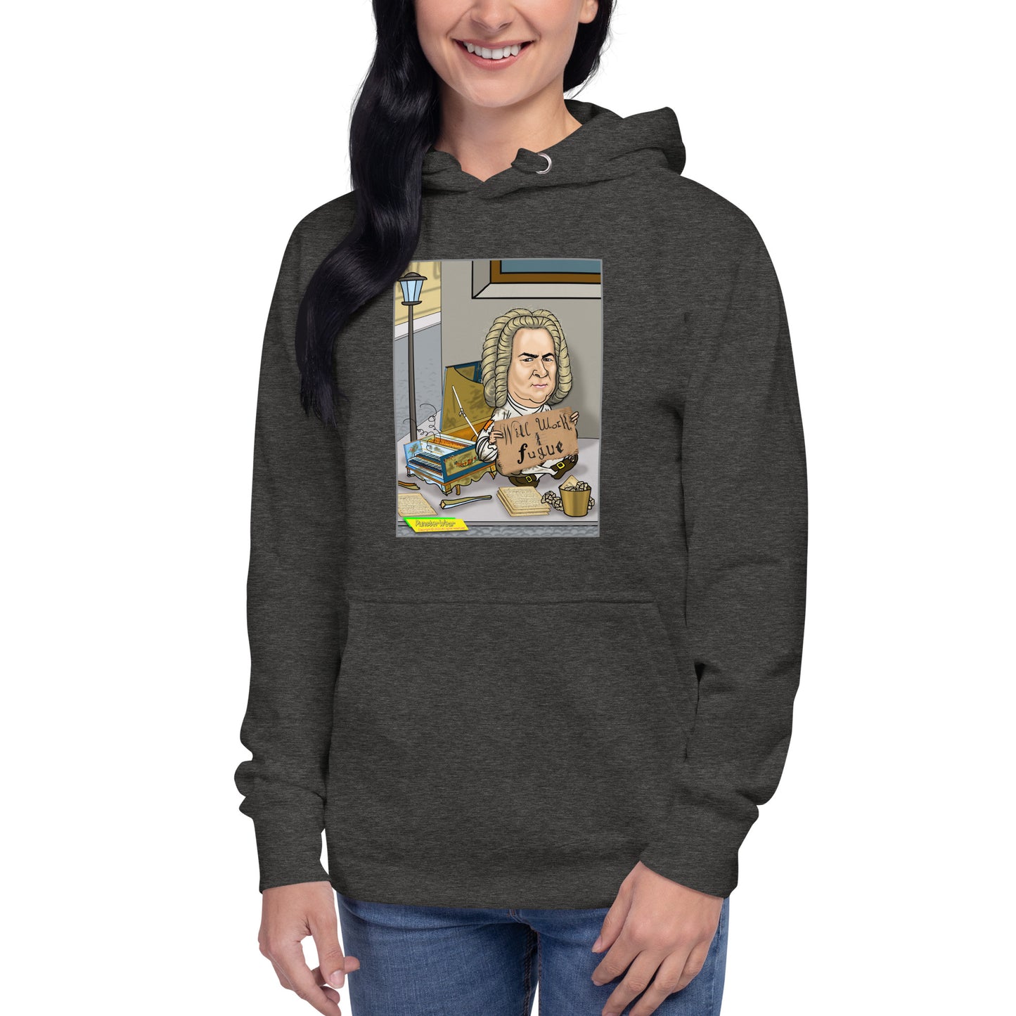 WILL WORK FOR FUGUE | Unisex Premium Pullover Hoodie
