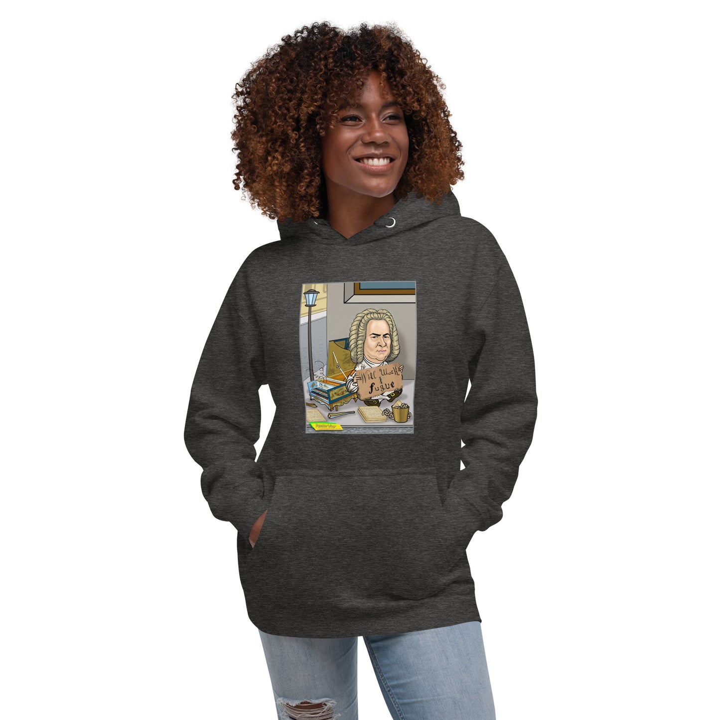 WILL WORK FOR FUGUE | Unisex Premium Pullover Hoodie