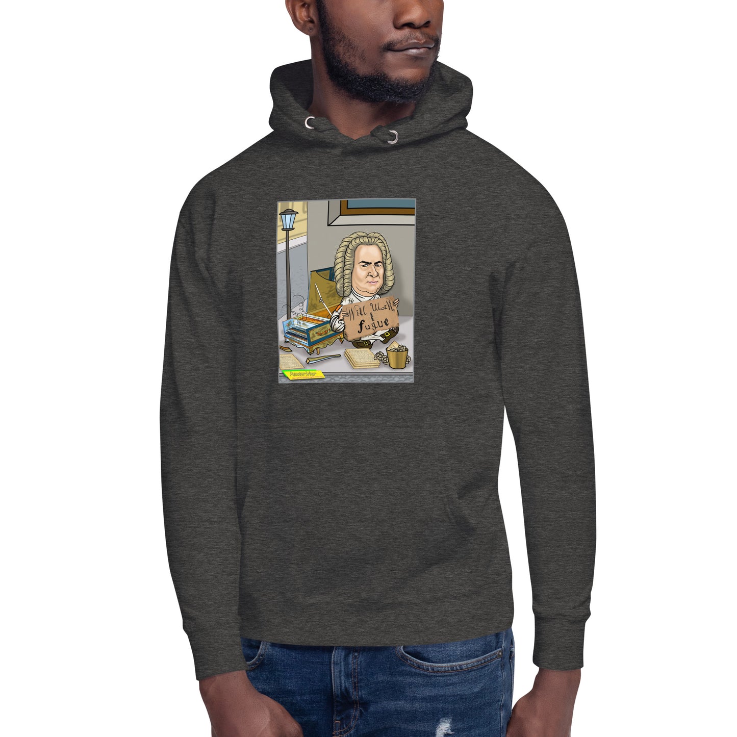 WILL WORK FOR FUGUE | Unisex Premium Pullover Hoodie